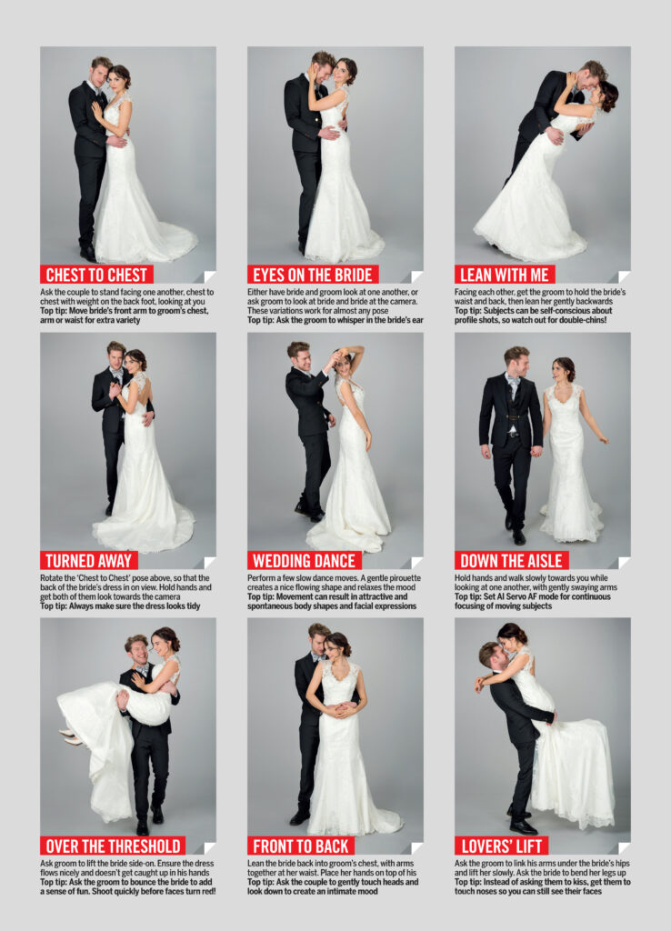 posing guide for wedding photographers